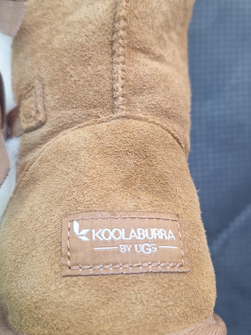 Koolaburra by UGG Chestnut Suede Ankle Boots